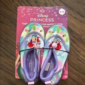 Disney Princess Ariel Mermaid Toddler Water Shoes - Purple and Pink